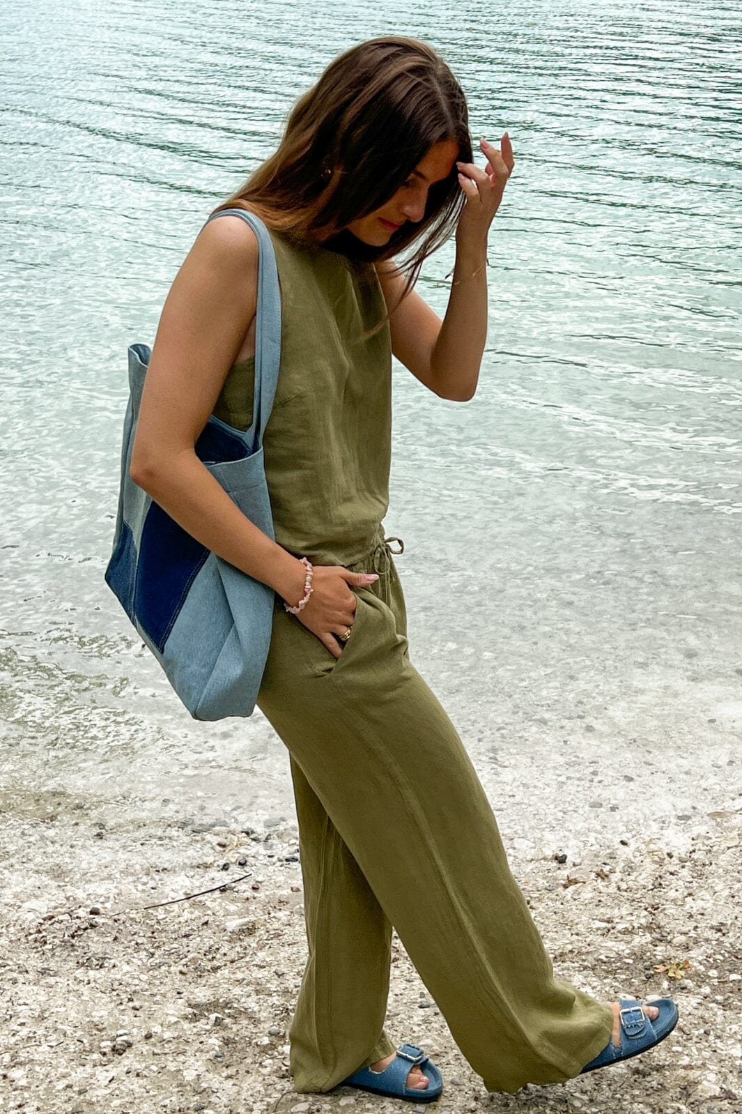 Noella - Samira Pants - Khaki Bukser 