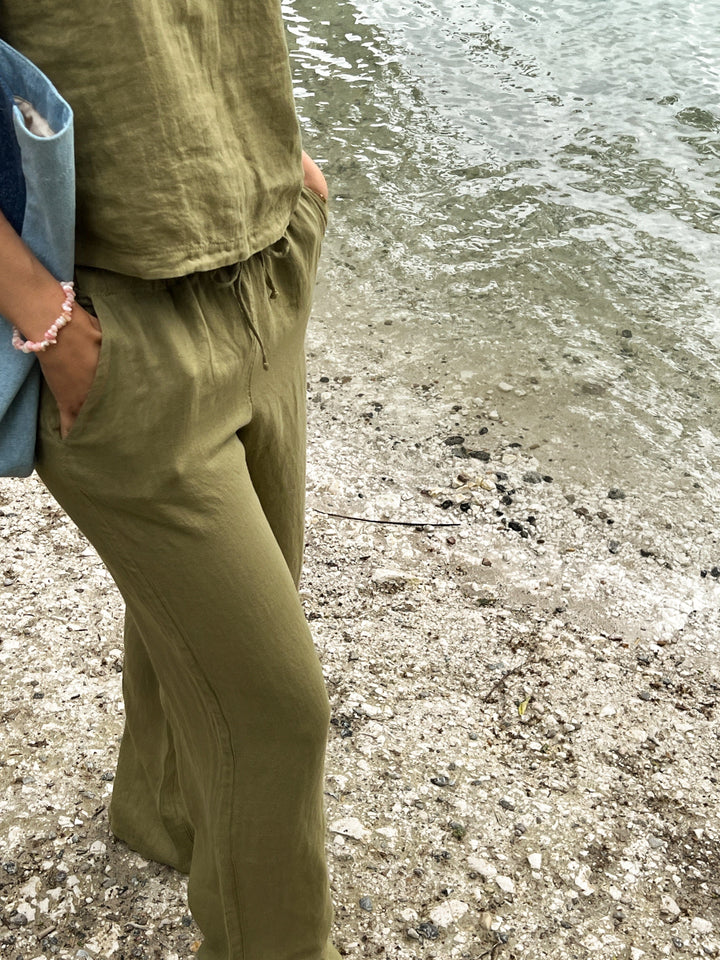 Noella - Samira Pants - Khaki Bukser 