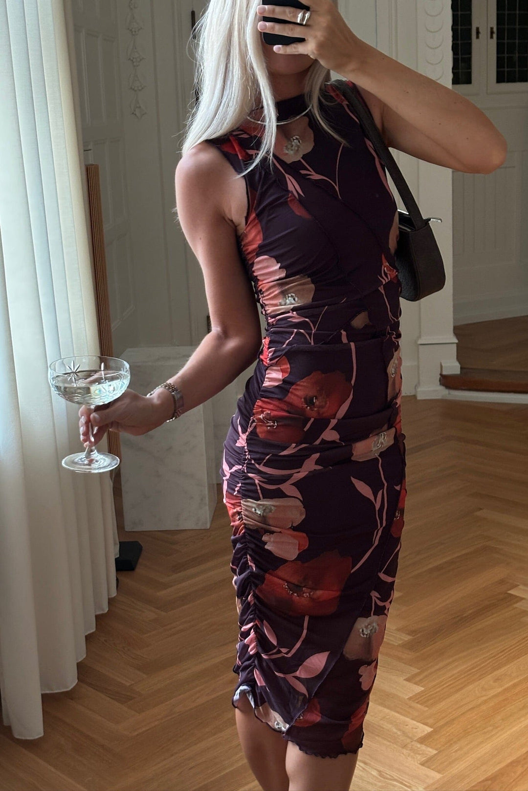 Noella - Sutton Dress 14530001 - 1409 - Caris Red Print Kjoler 