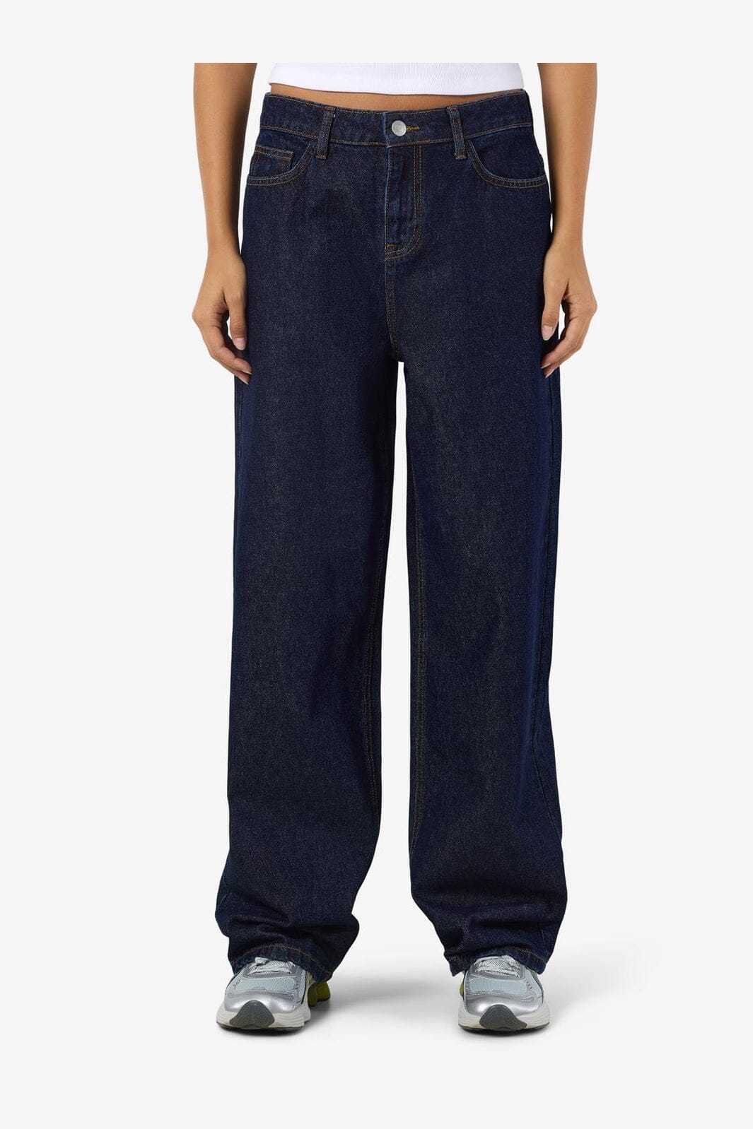 Noisy May - Nmalexa Loose Jeans Az386Db - 4936922 Dark Blue Denim