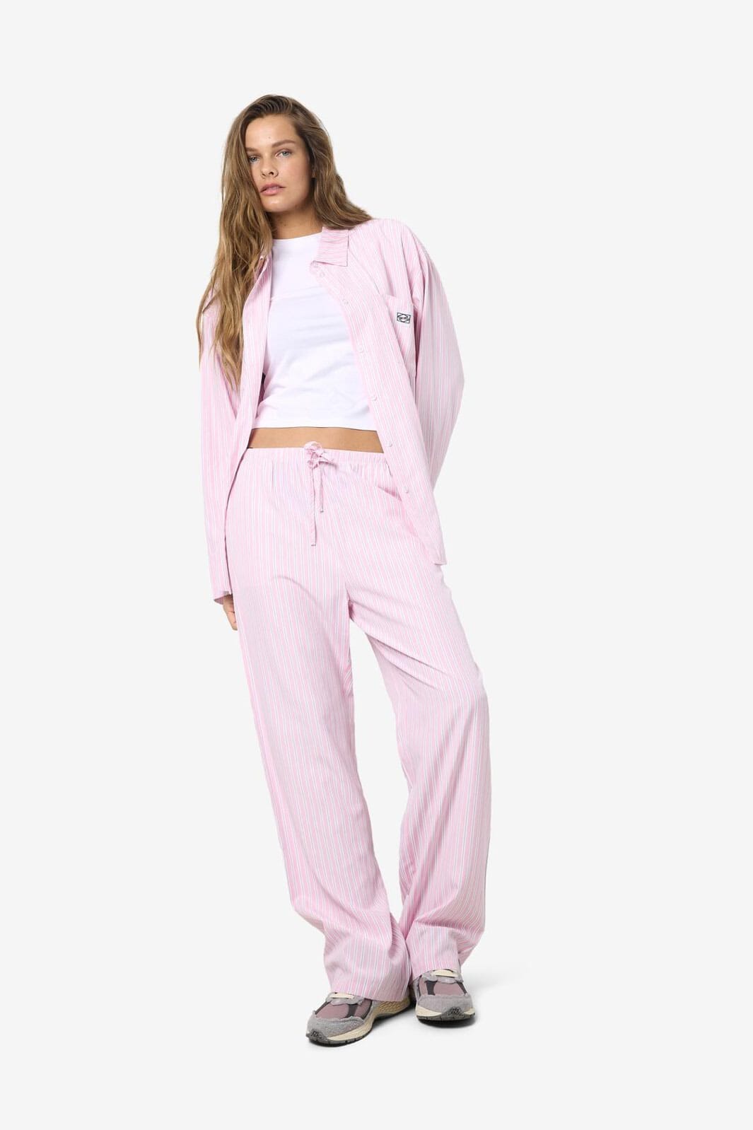 Noisy May - Nmfrida Pants Box - 4791267 Bonbon White