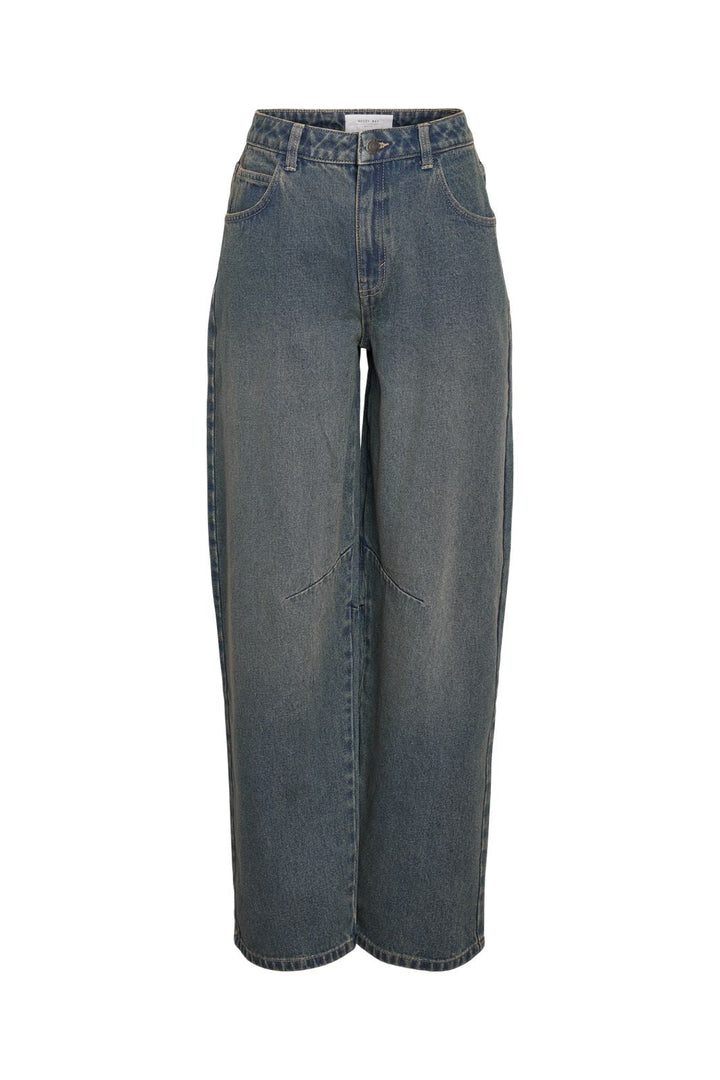 Noisy May - Nmhazal Barrel Jeans Vi586Mb - 4791941 Medium Blue Denim