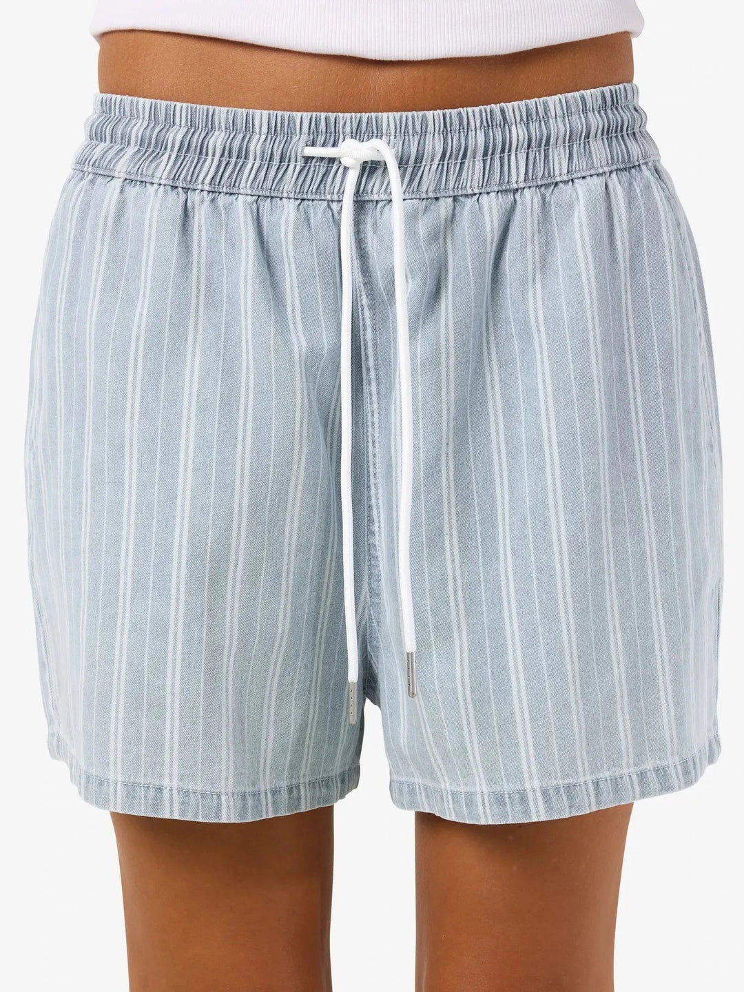 Noisy May - Nmkatri Elastic Band Shorts Bs006Lb - 4943924 Medium Blue Denim Shorts 