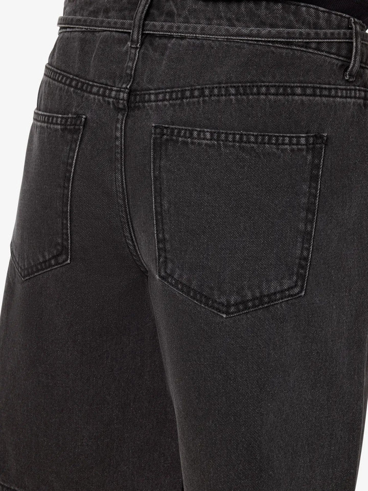 Noisy May - Nmmaisy Loose Shorts Az457Bl - 5070668 Black Denim Shorts 
