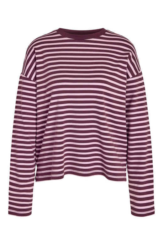Noisy May - Nmmocca L/S Regular Fit Top - 5175146 Winetasting Pirouette
