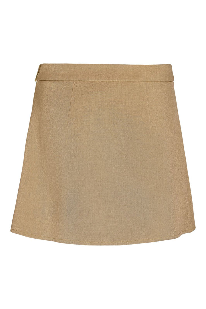 Noisy May - Nmmonna Tailored Overlay Skirt - 5189378 Fossil