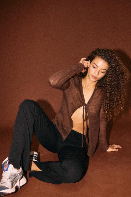 Noisy May - Nmselene H/W Detail Pant - 4790334 Black