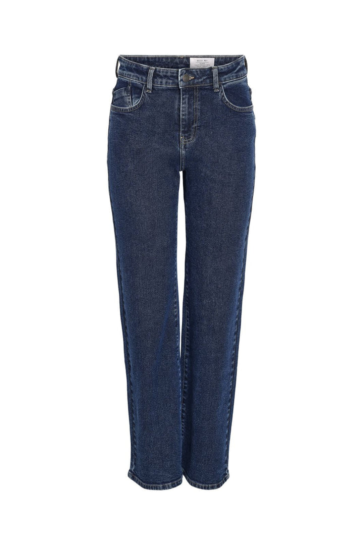 Noisy May - Nmyolanda Wide Str Az365Db Fwd - 4532744 Dark Blue Denim