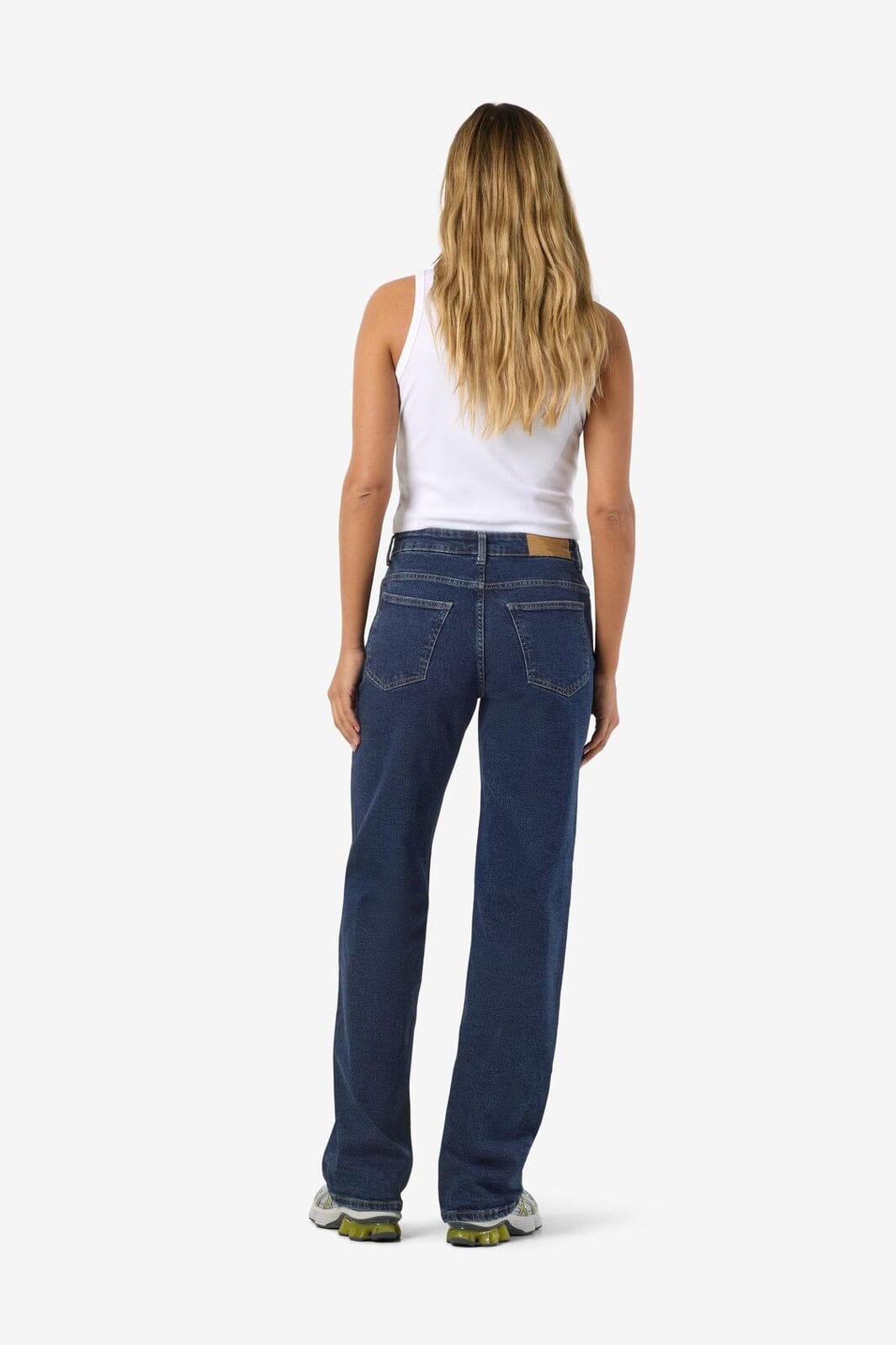 Noisy May - Nmyolanda Wide Str Az365Db Fwd - 4532744 Dark Blue Denim