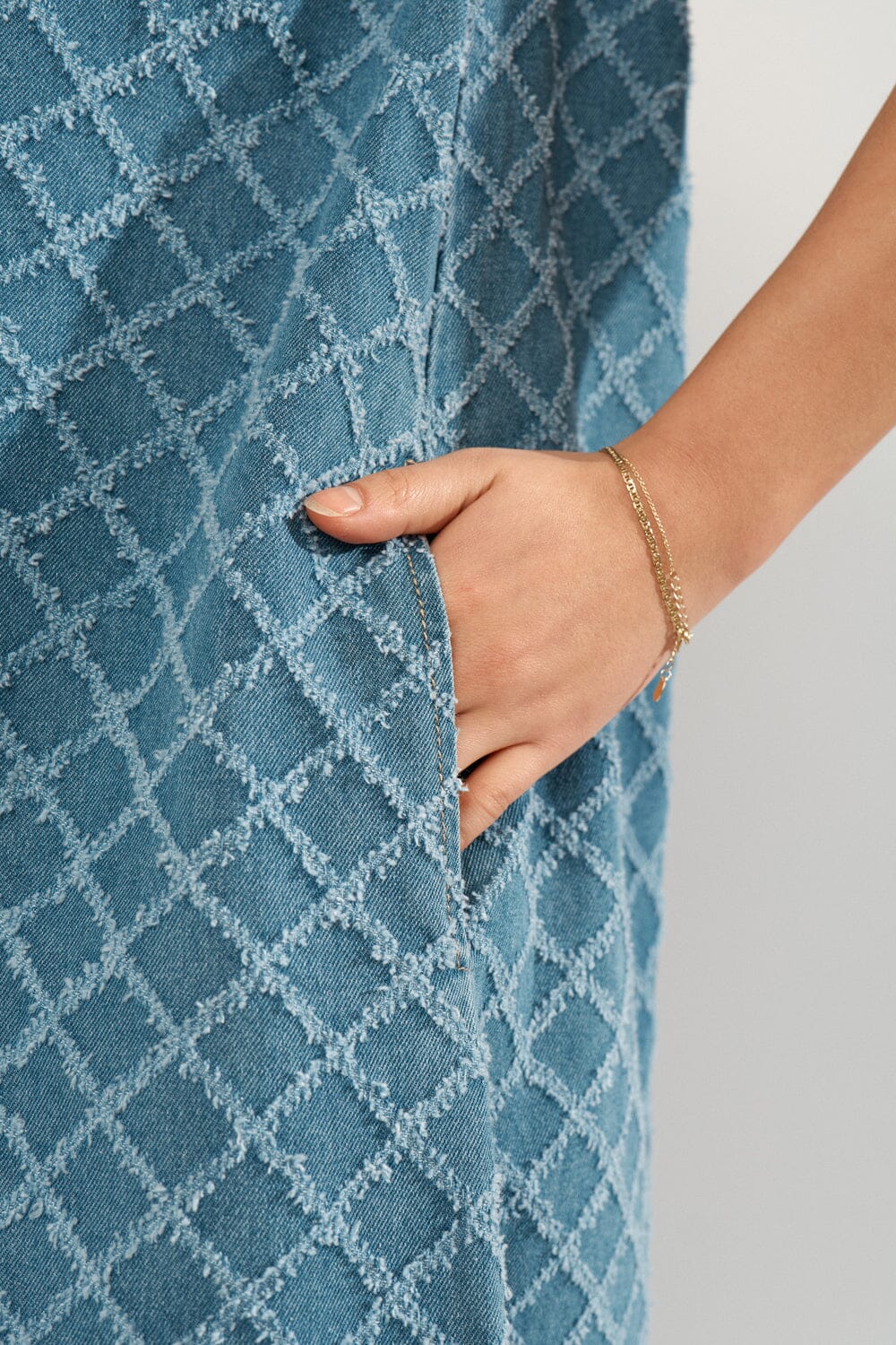 Nümph - Nuemilia Dress 706860 - Medium Blue Denim Kjoler 