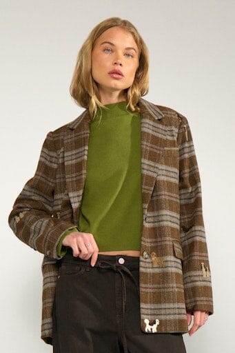Nümph - Nuezma Oversize Blazer 707296 - Kelp Blazer 