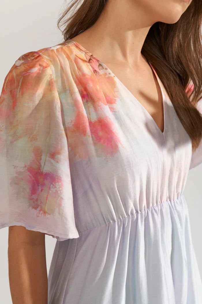 Nümph - Nulove Ss Dress 706700 - Airy Blue Kjoler 