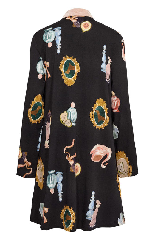 Nümph - Nuofelia Short Dress 707438 - Caviar Kjoler 