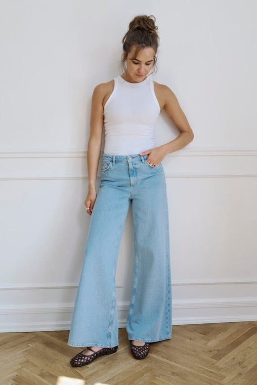 Nümph - Nupisa Hr Wide Jeans - S3010 706674 - Light Blue Denim Jeans 