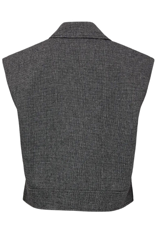 Nümph - Nuroki Vest 707477 - Dark Grey Melange Veste 
