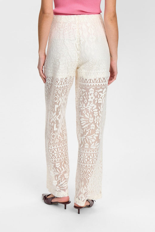 Nümph - Nuwicki Pants 705530 - Cloud Dancer Bukser 