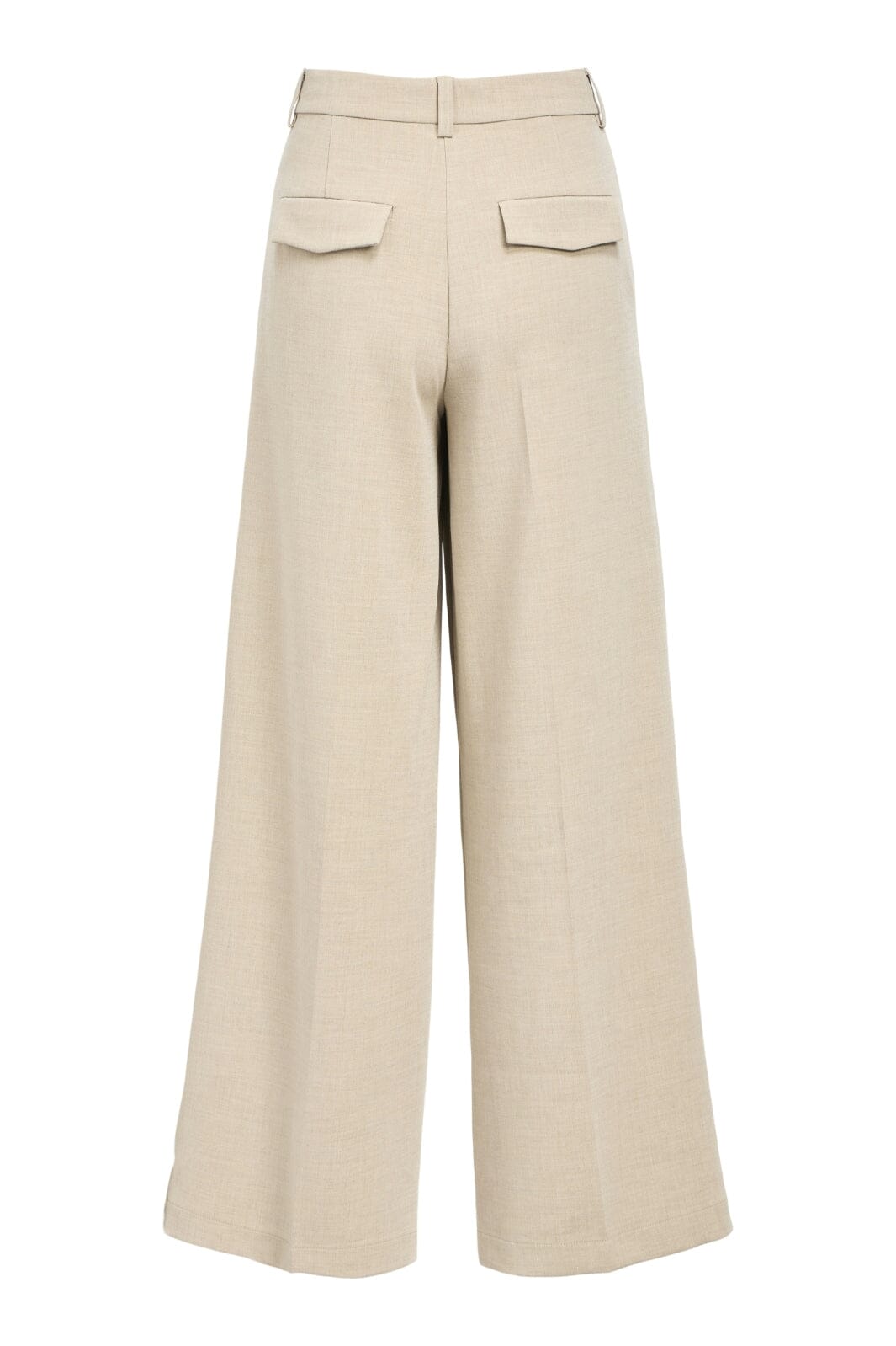 Object - Objivy Wide Pant - 4789059 Tannin Melange