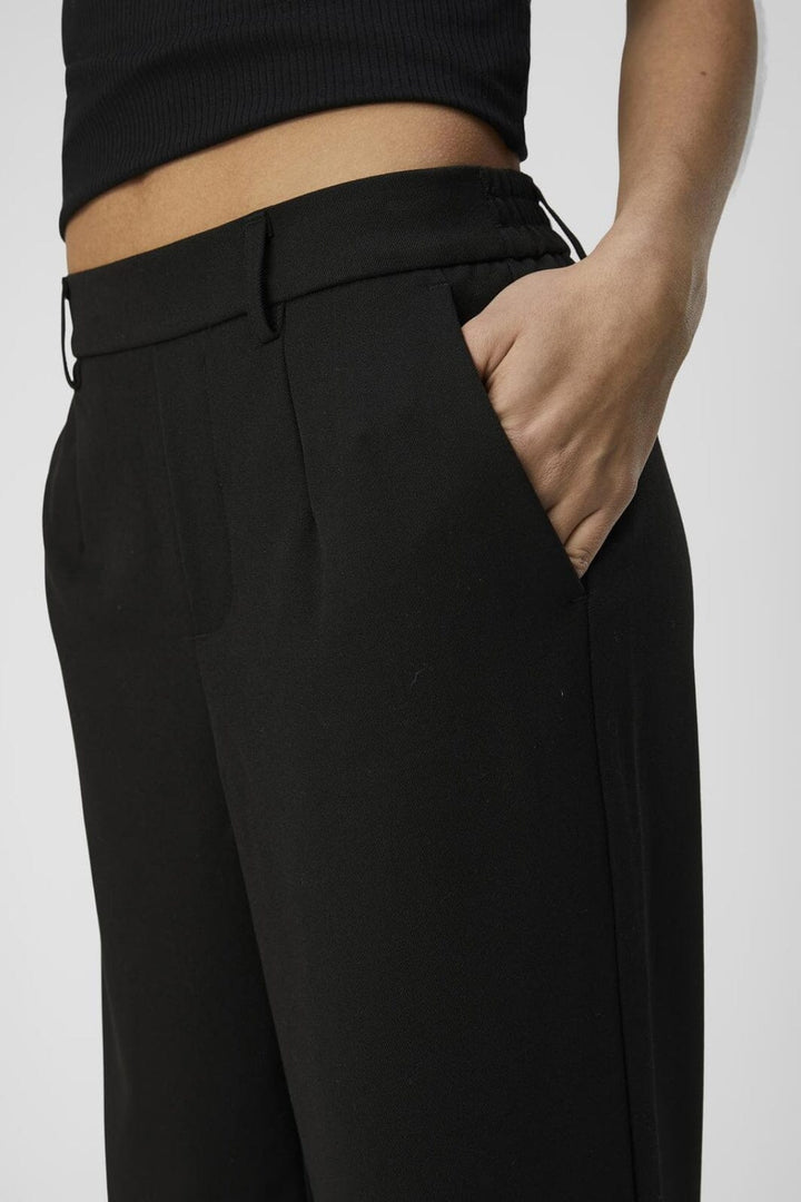 Object - Objlisa Wide Pant - 3810782 Black