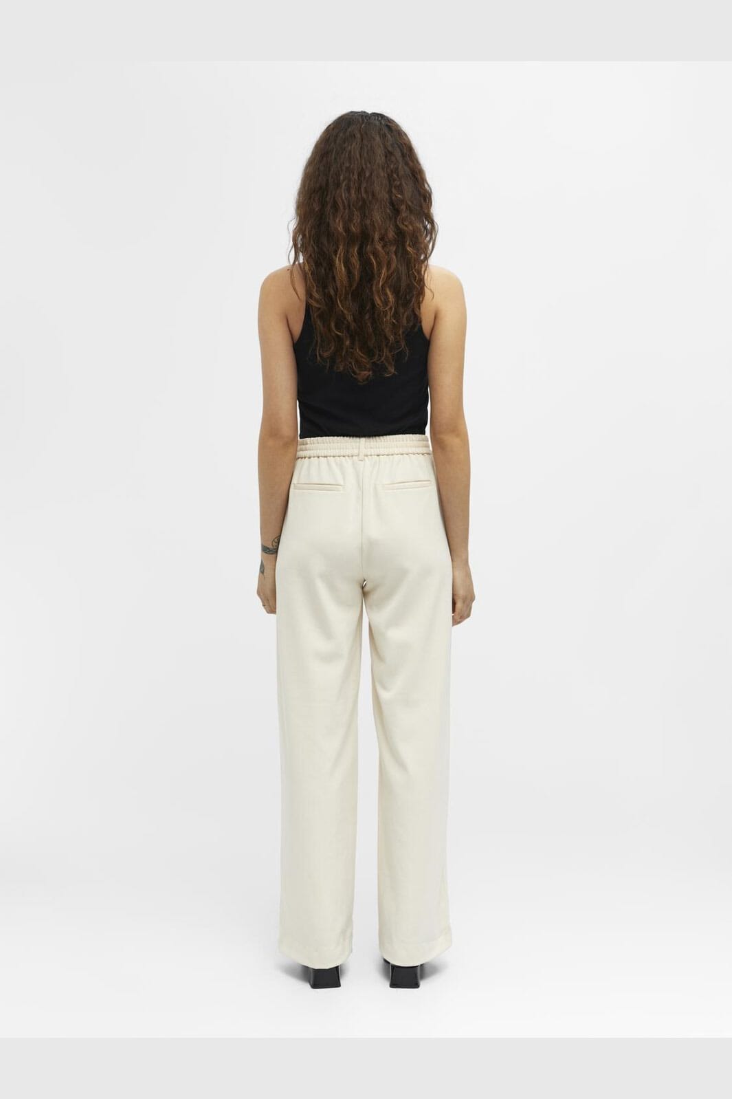 Object - Objlisa Wide Pant - 3862276 Sandshell
