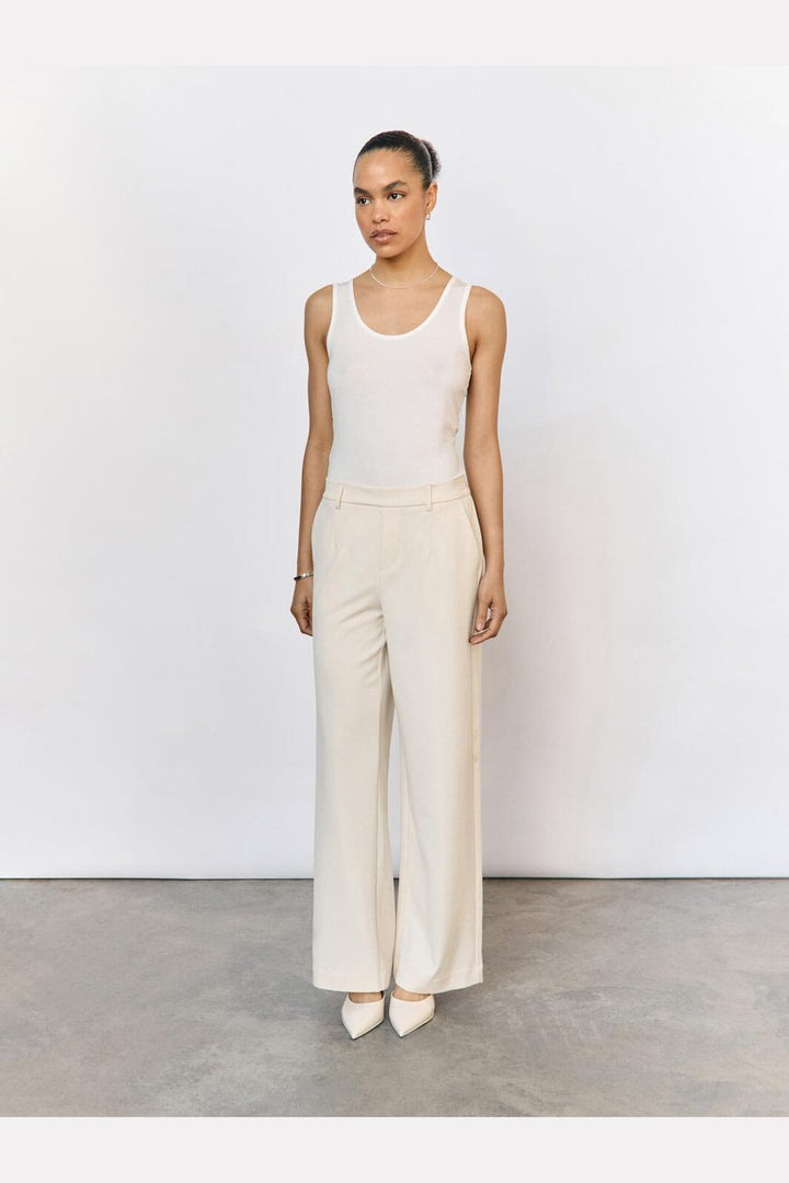 Object - Objlisa Wide Pant - 3862276 Sandshell