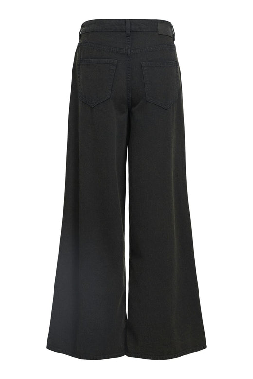 Object - Objmoji Kamata Super Wide Jeans Cc3 - 4795783 Black Brown Wash