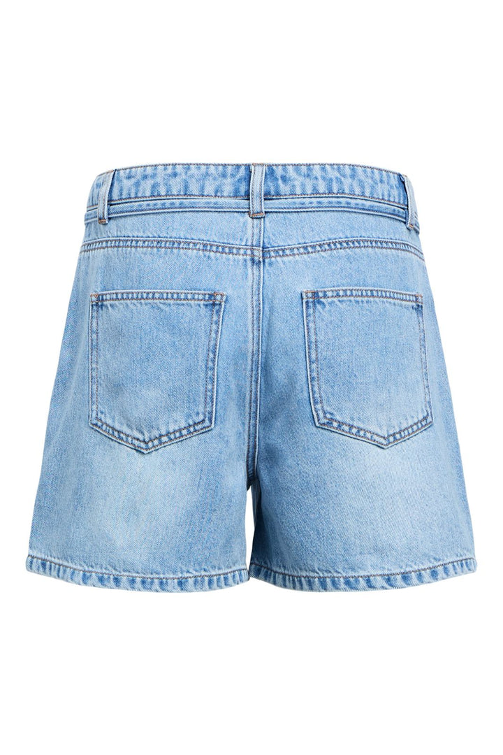 Object - Objrosie Lo Denim Short Shorts - 5043451 Light Blue Denim