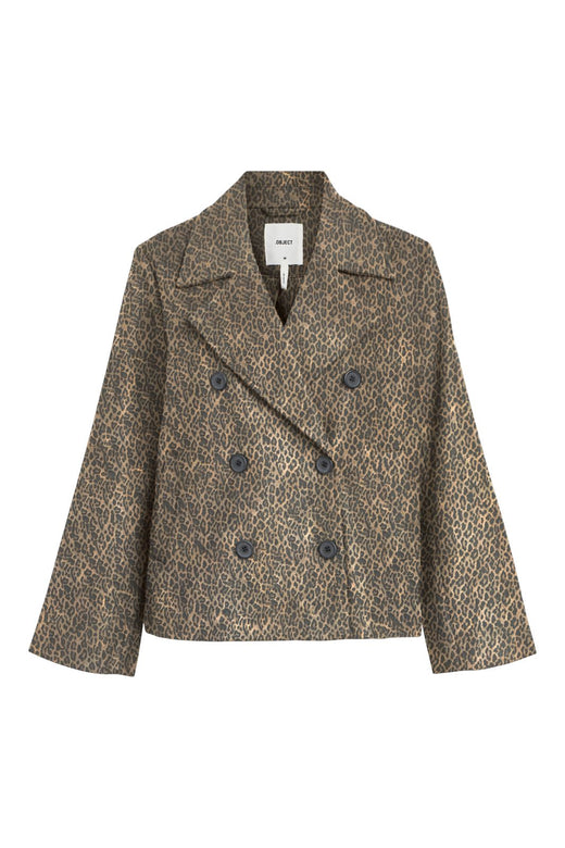 Object - Objseni Keily Short Jacket - 4740405 Incense Leo