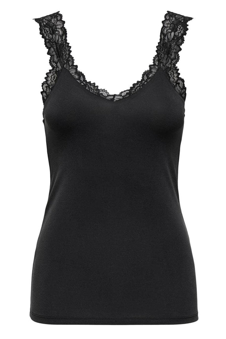 Only - Onl30 Free Life S/L Singlet Top - 4941139 Black