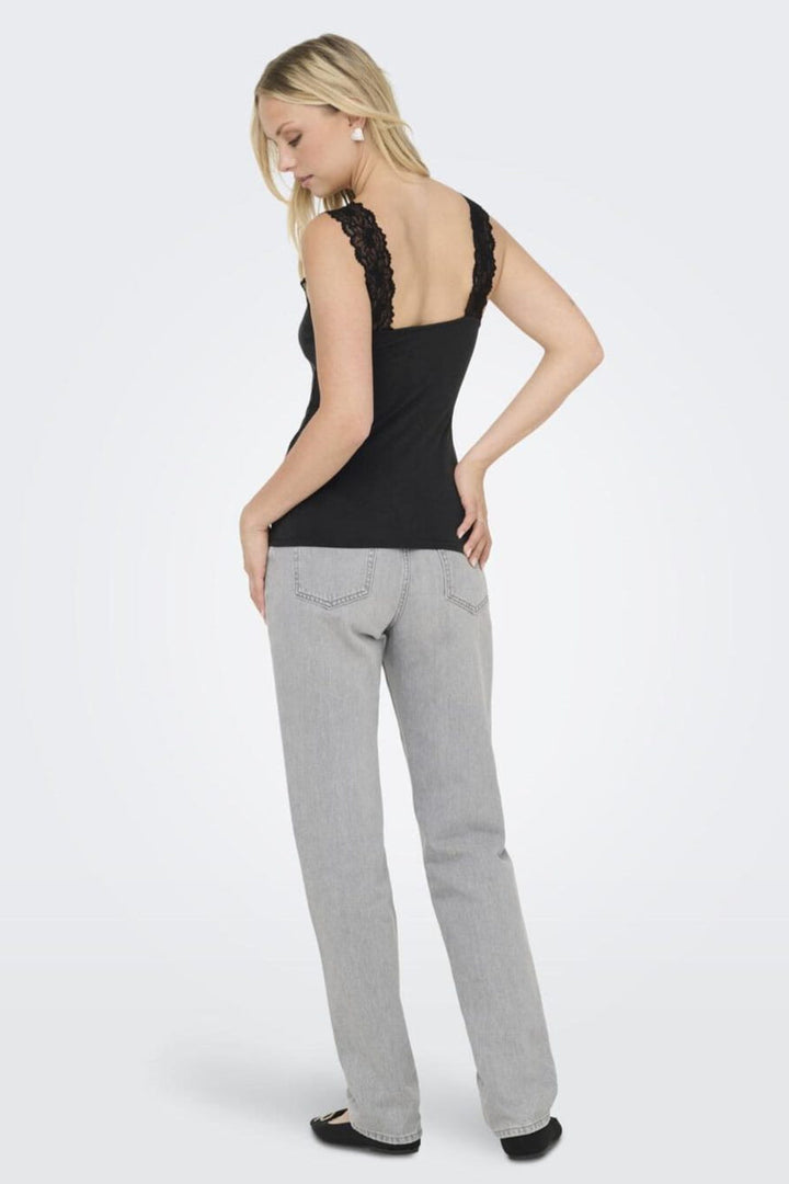 Only - Onl30 Free Life S/L Singlet Top - 4941139 Black