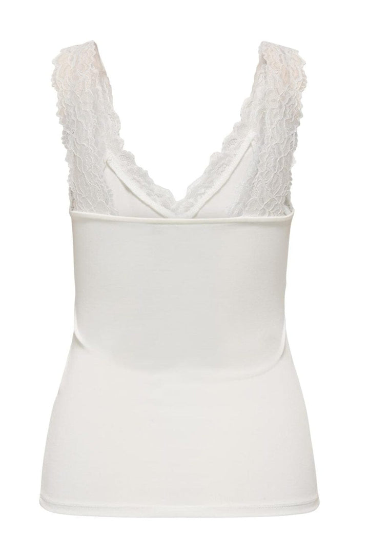 Only - Onl30 Free Life S/L Singlet Top - 4946311 Cloud Dancer