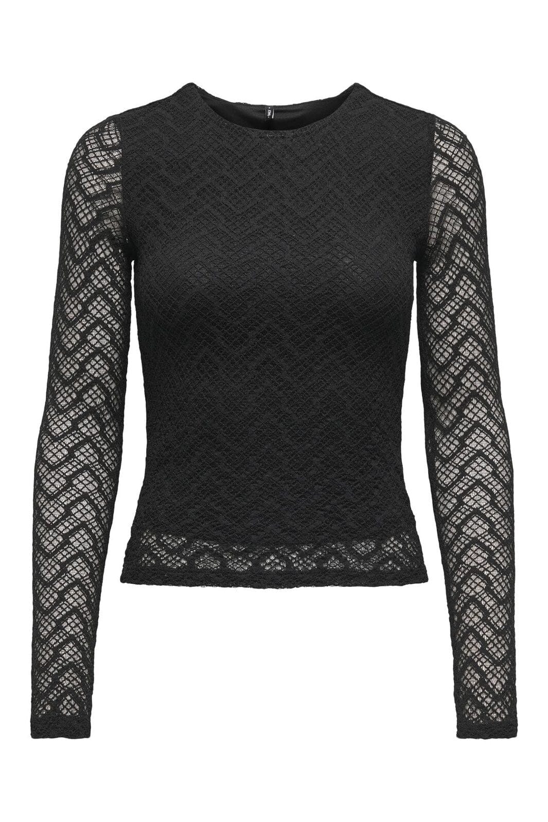 Only - Onlangila L/S Top Box - 4877608 Black