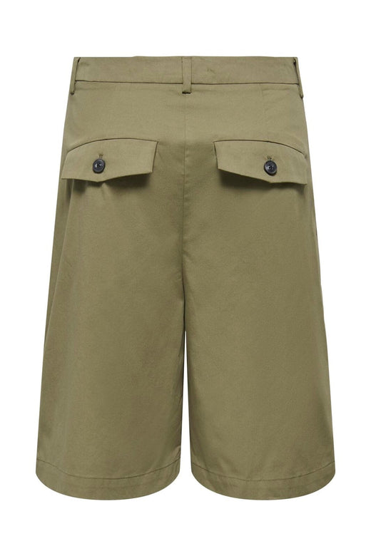 Only - Onlanny Baggy Bermuda Shorts - 5018667 Stone Gray