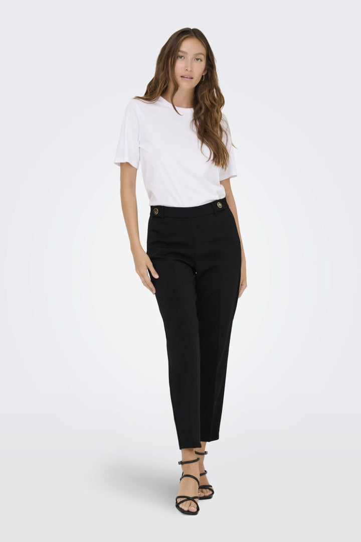 Only - Onlastrid Life Cigarette Pant Tlr - 4829615 Black