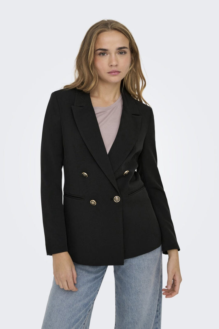 Only - Onlastrid Life L/S Fit Blazer Tlr - 4413127 Black