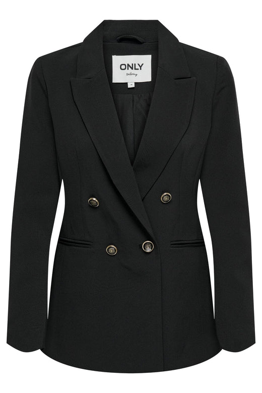 Only - Onlastrid Life L/S Fit Blazer Tlr - 4413127 Black