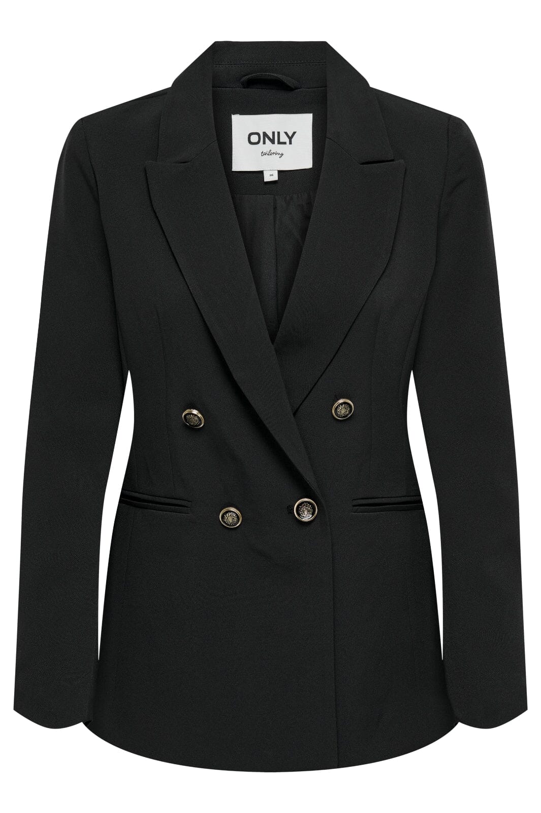 Only - Onlastrid Life L/S Fit Blazer Tlr - 4413127 Black