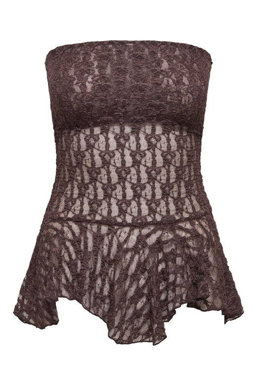Only - Onlaya Tube Lace Top - 5030117 Chocolate Martini