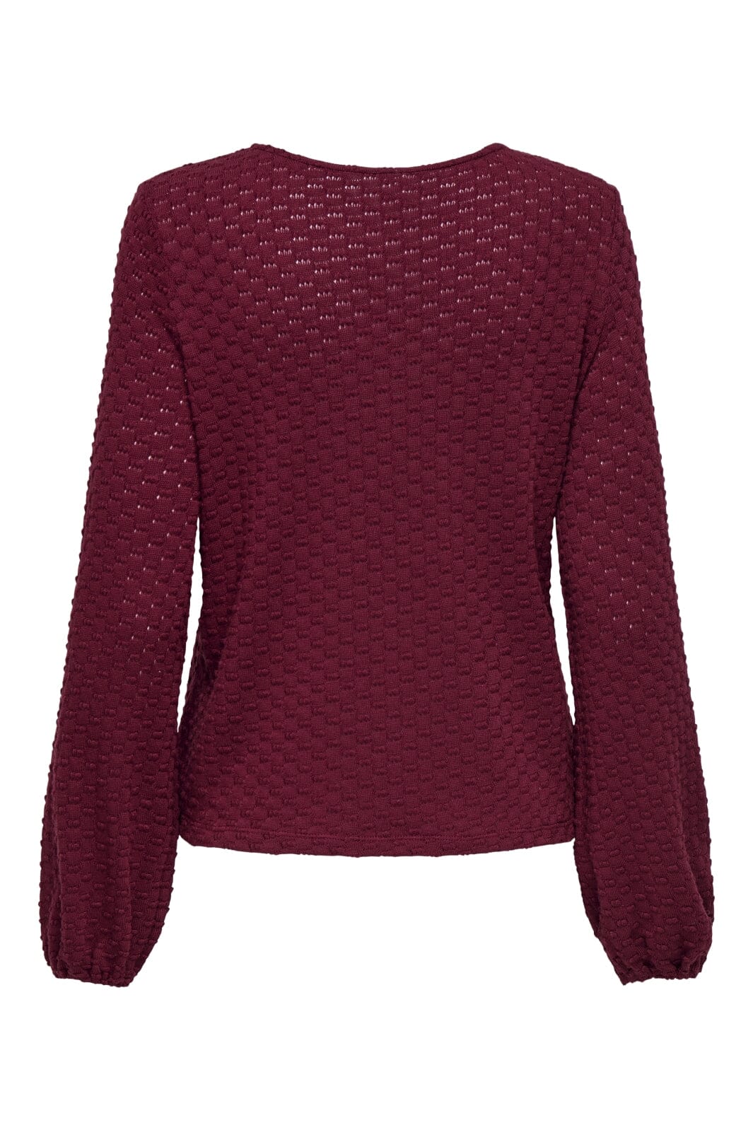 Only - Onlbelle Life L/S Top - 4839874 Cabernet