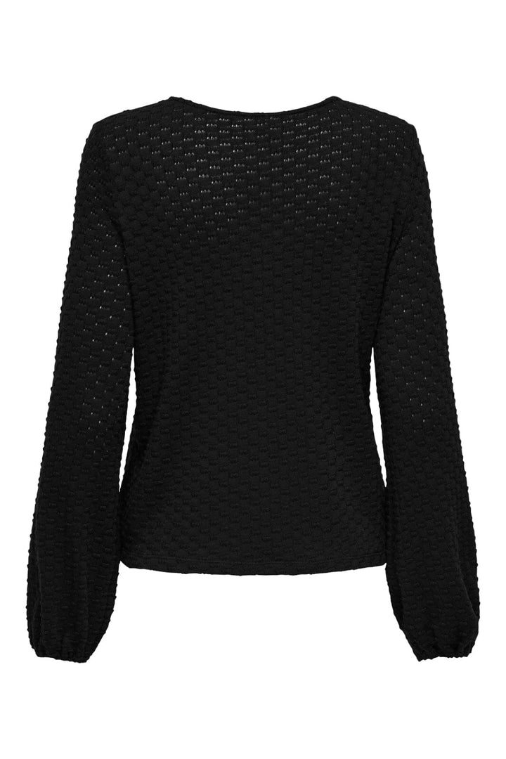 Only - Onlbelle Life L/S Top - 4891982 Black
