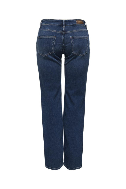Only - Onlblush Mid Straight Tai021 - 4706077 Dark Blue Denim