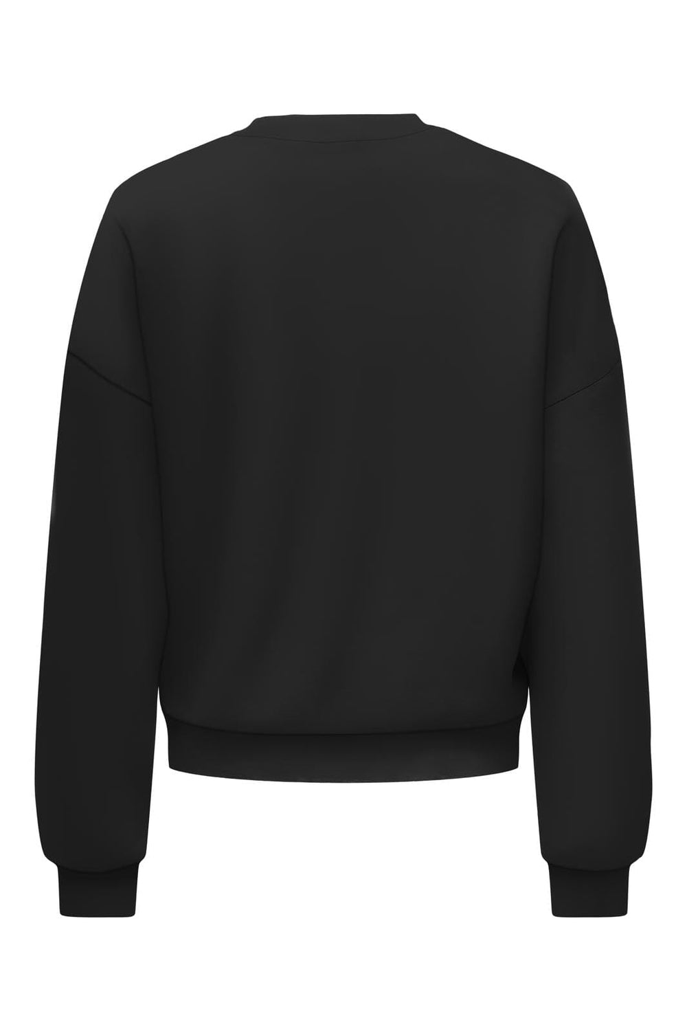 Only - Onlbrielle L/S O-Neck Swt - 4702730 Black Silver Tag