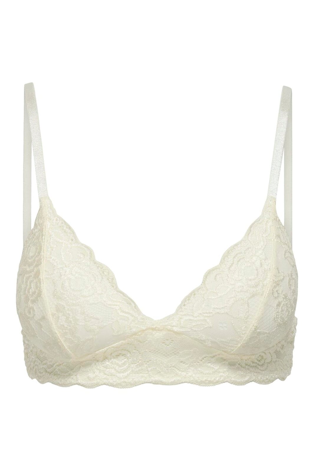 Only - Onlchloe Lace Padded Bralette Acc - 4816303 Cloud Dancer