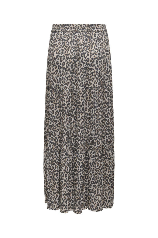 Only - Onlcikka Long Skirt - 4694862 Pumice Stone Wild Life Leo