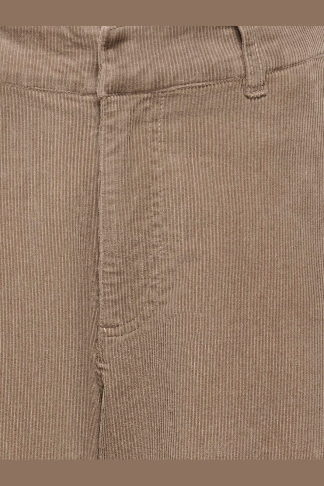 Only - Onlclair-Flora Cord Barrel Pant - 5103575 Taupe Gray