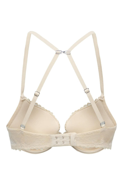 Only - Onldelicate Lace Push-Up Bra Acc - 4822267 Peach Taffy