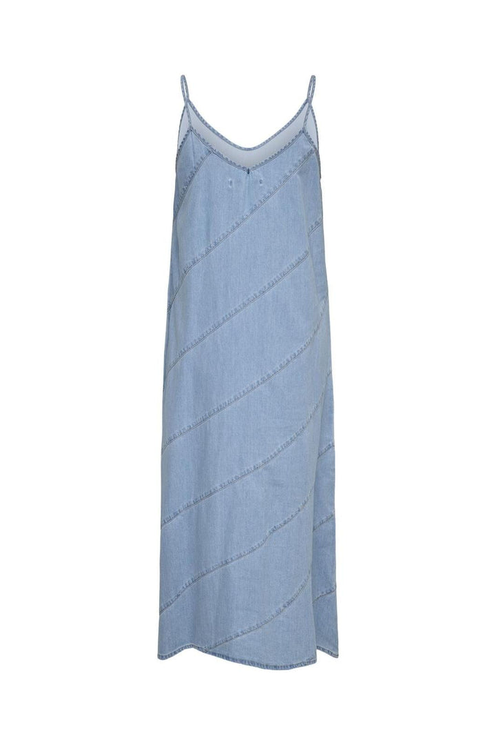 Only - Onldia Sl Cut Dress Lb Qyt 15348292 - 4769451 - Light Blue Denim
