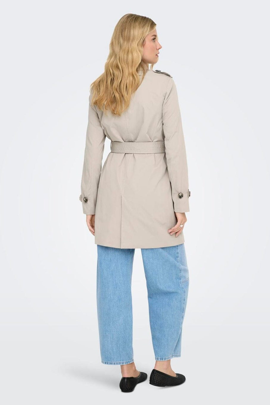 Only - Onldisa Life Sb Trenchcoat Cc - 4960264 Island Fossil