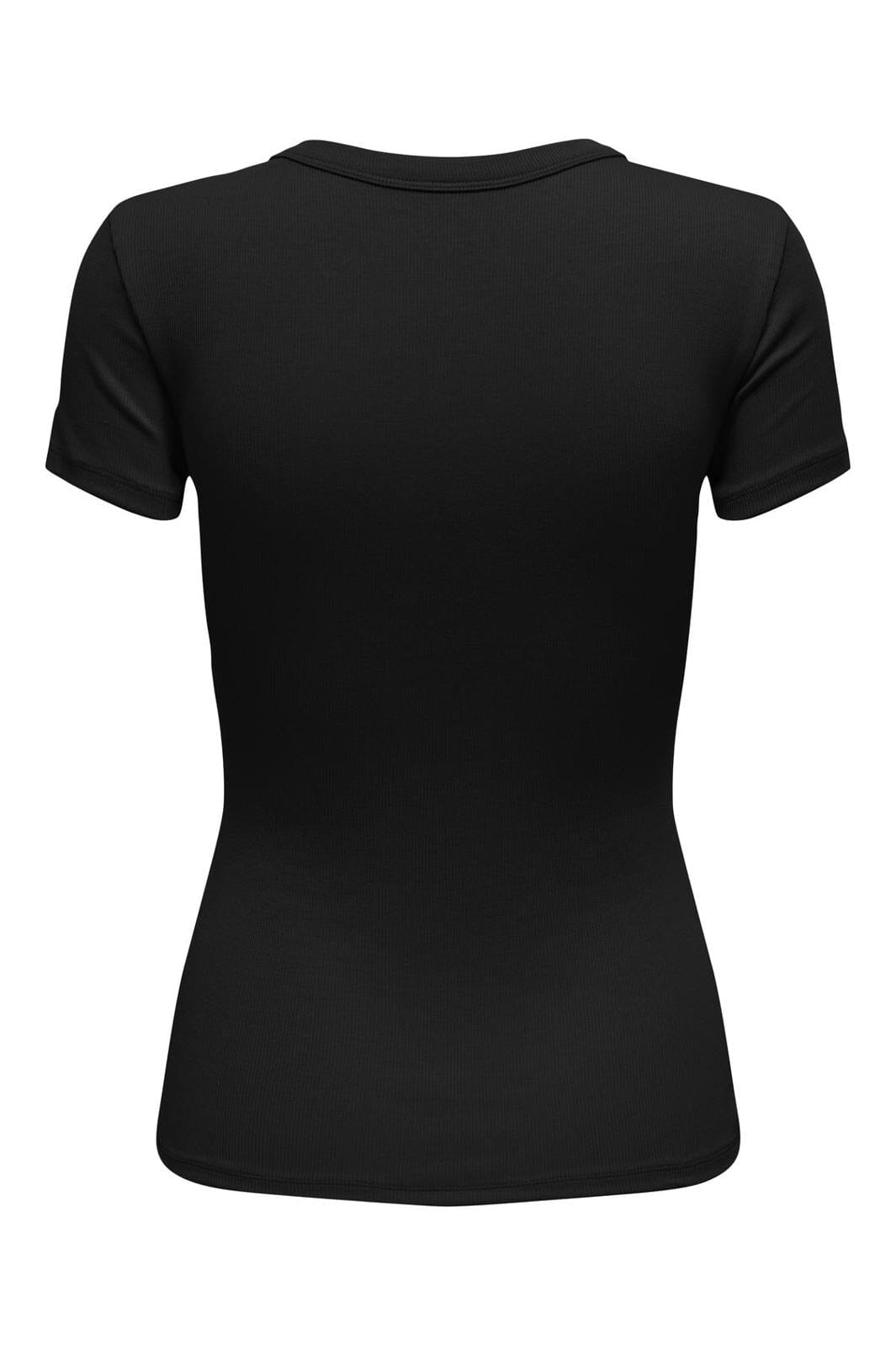 Only - Onleasy S/S O-Neck Top Box - 4629995 Black