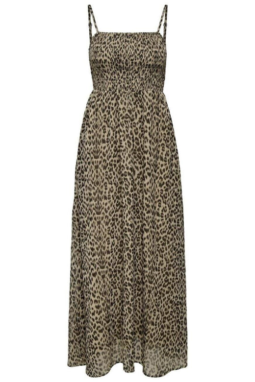 Only - Onlelena Vikki Life Strap Dress - 4872343 Black Leo