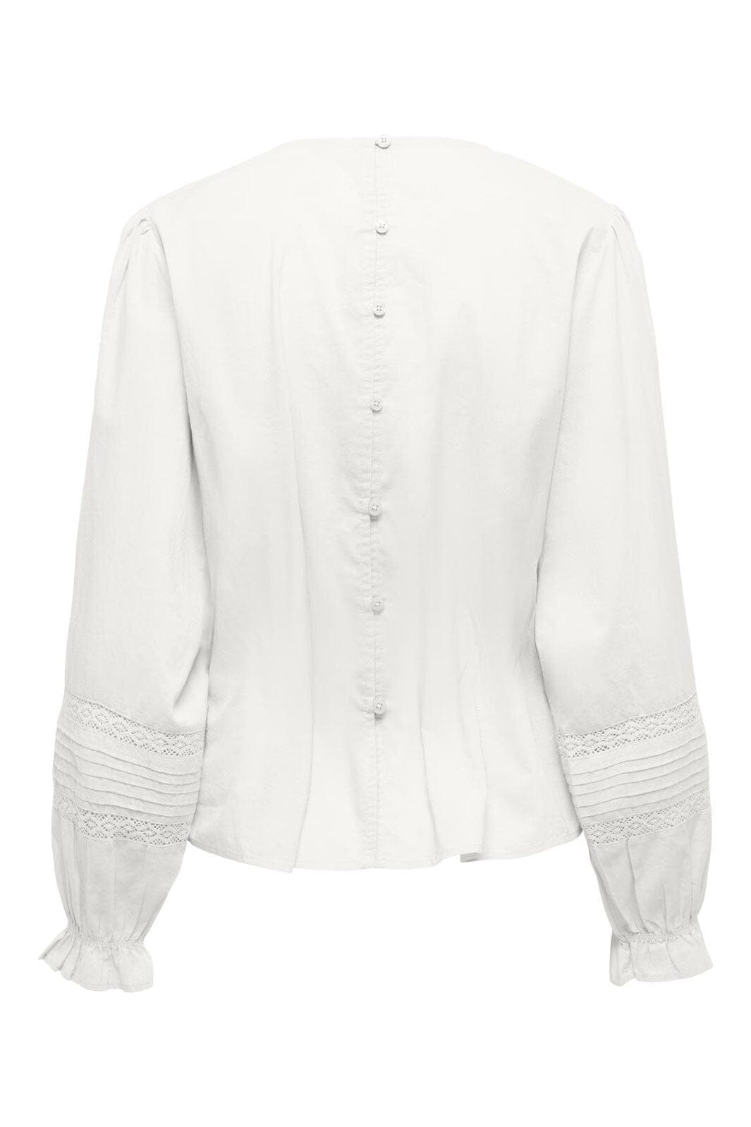 Only - Onlemina Ls Loose Top - 4983449 Cloud Dancer